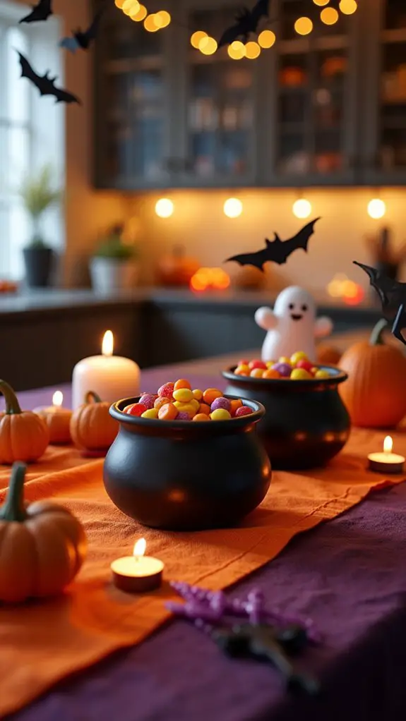 creative halloween candy bowls