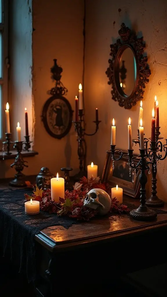 creepy candles for atmosphere