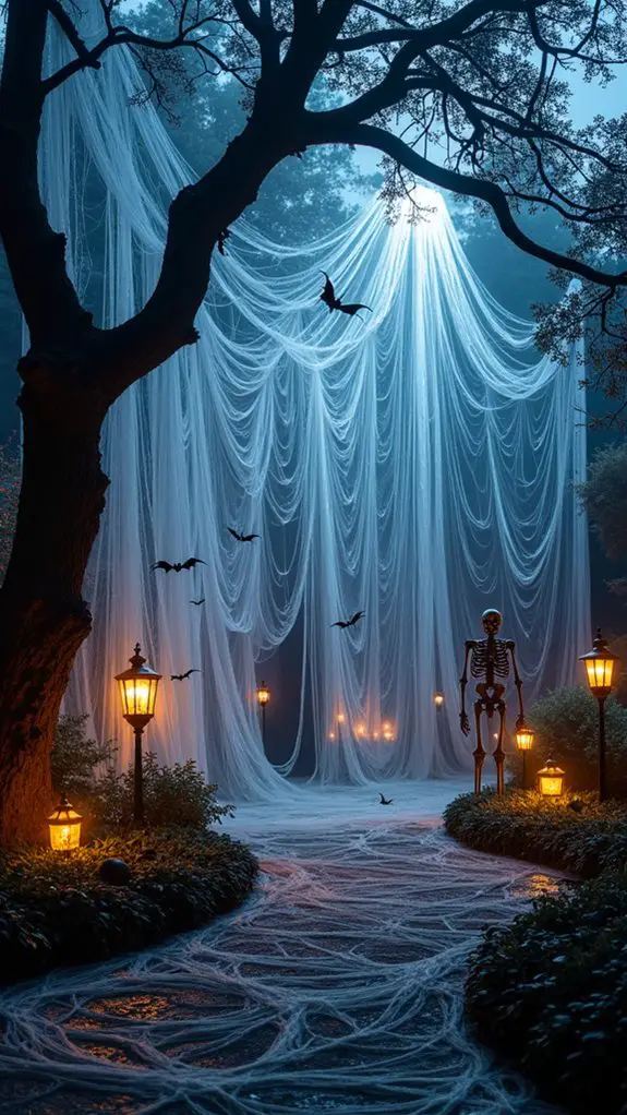creepy cobwebs and spiders
