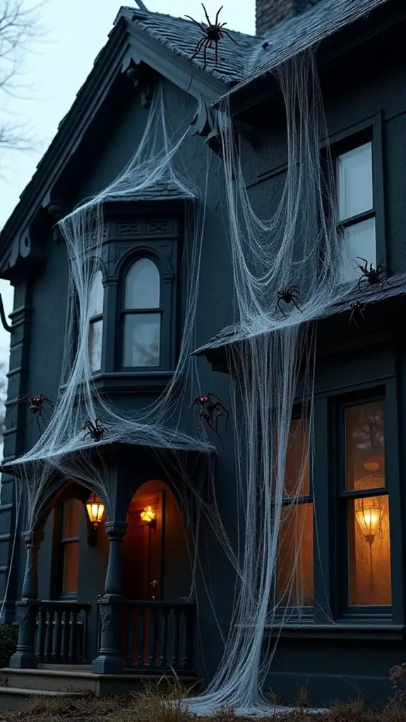 creepy cobwebs and spiders