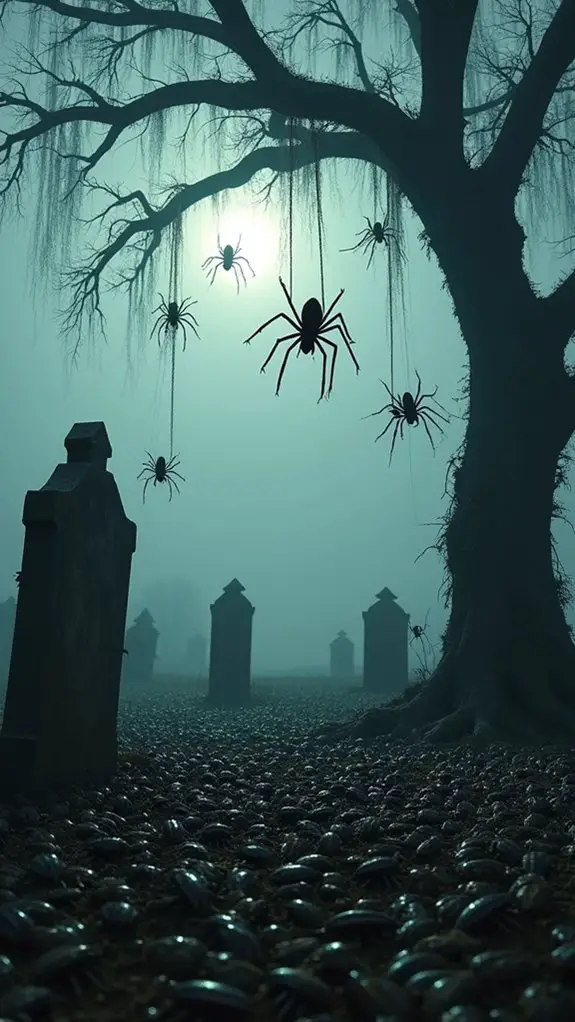 creepy crawly halloween decor