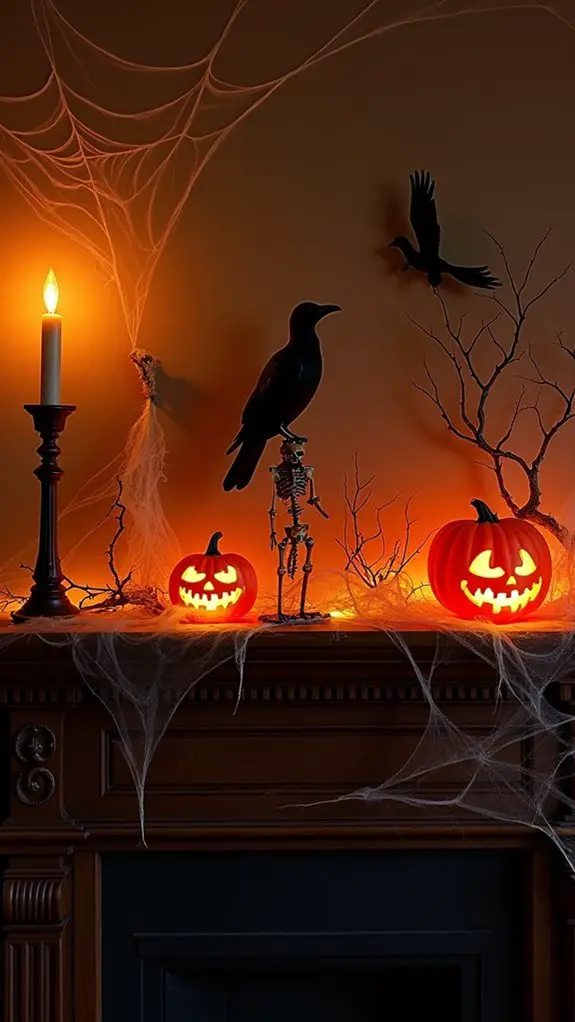 creepy crawly halloween decor