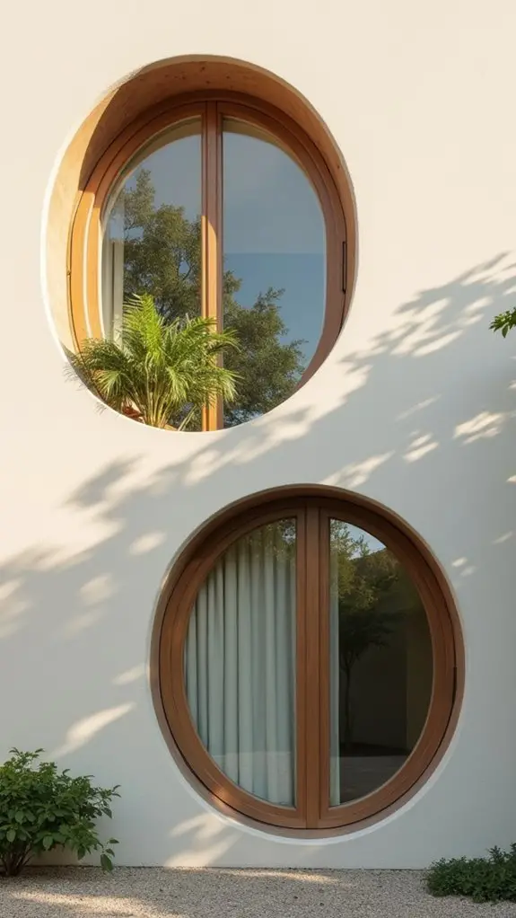 custom windows enhance aesthetics