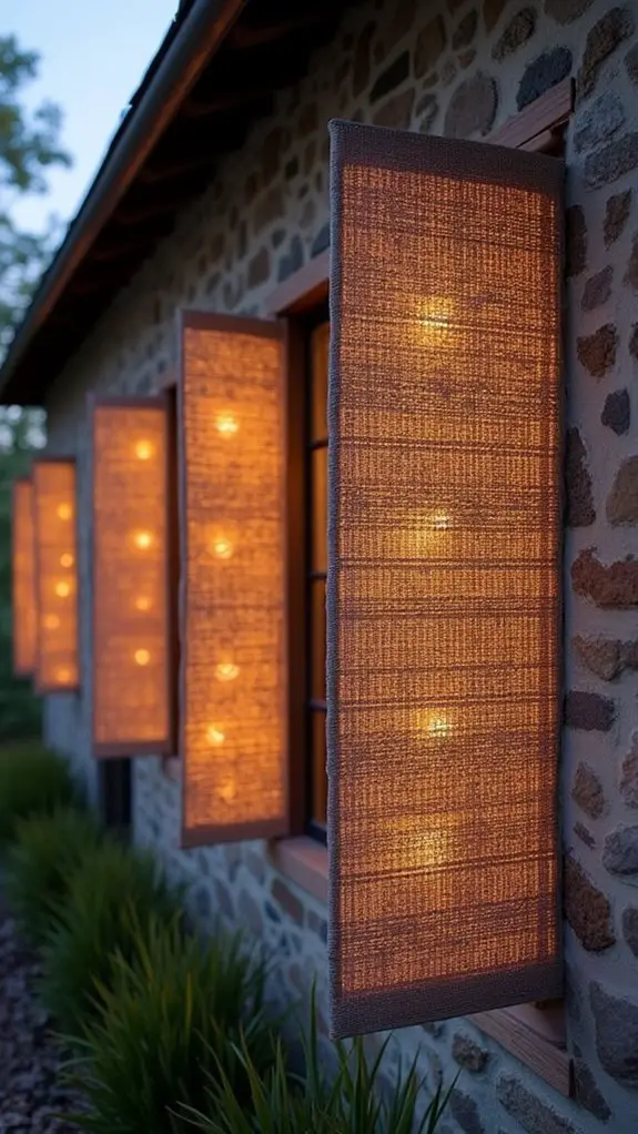 customizable textured fabric panels