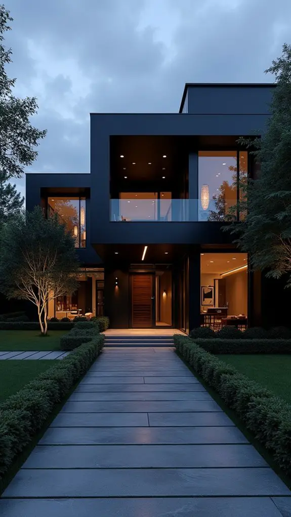 dark facades timeless sophistication