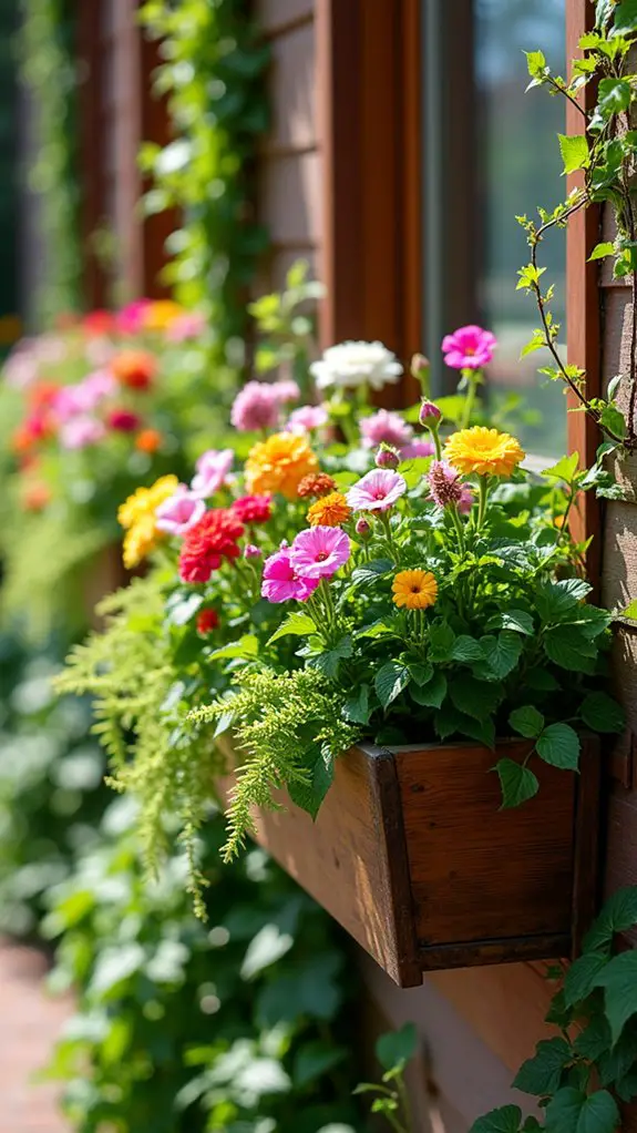 diy vibrant plant display