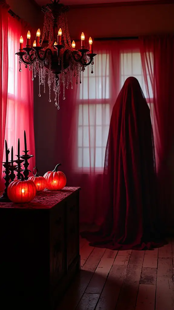 dramatic cozy halloween decor