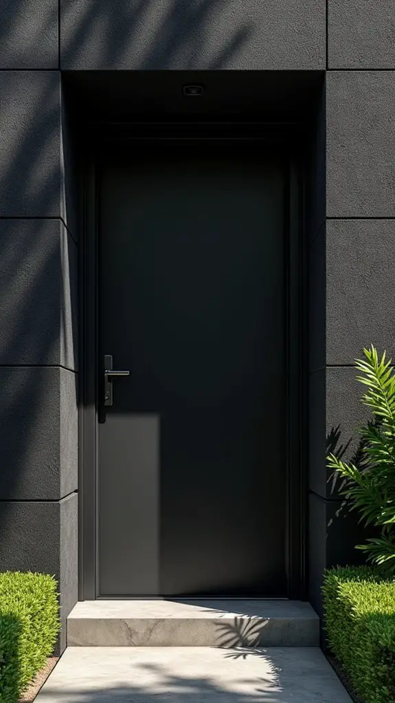 dramatic entrance with lighting