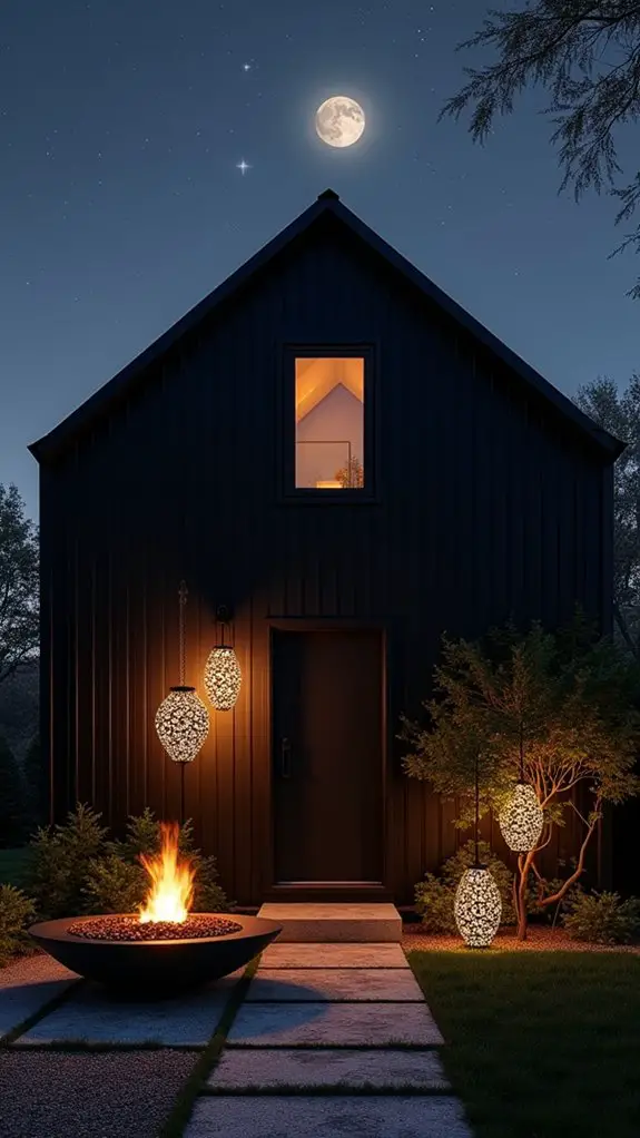 dramatic fixtures enhance aesthetics