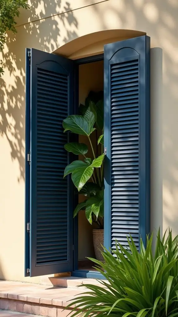 durable stylish aluminum shutters