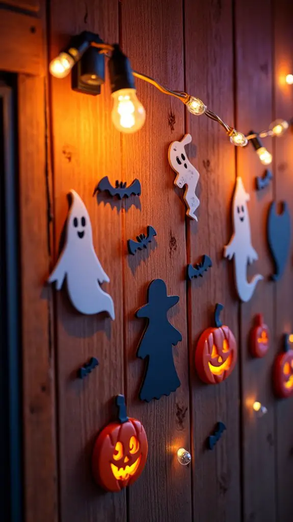 easy festive wall decorations