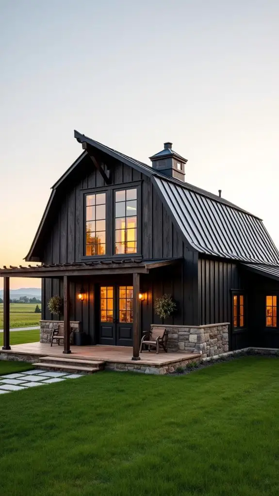 eclectic mixed materials design
