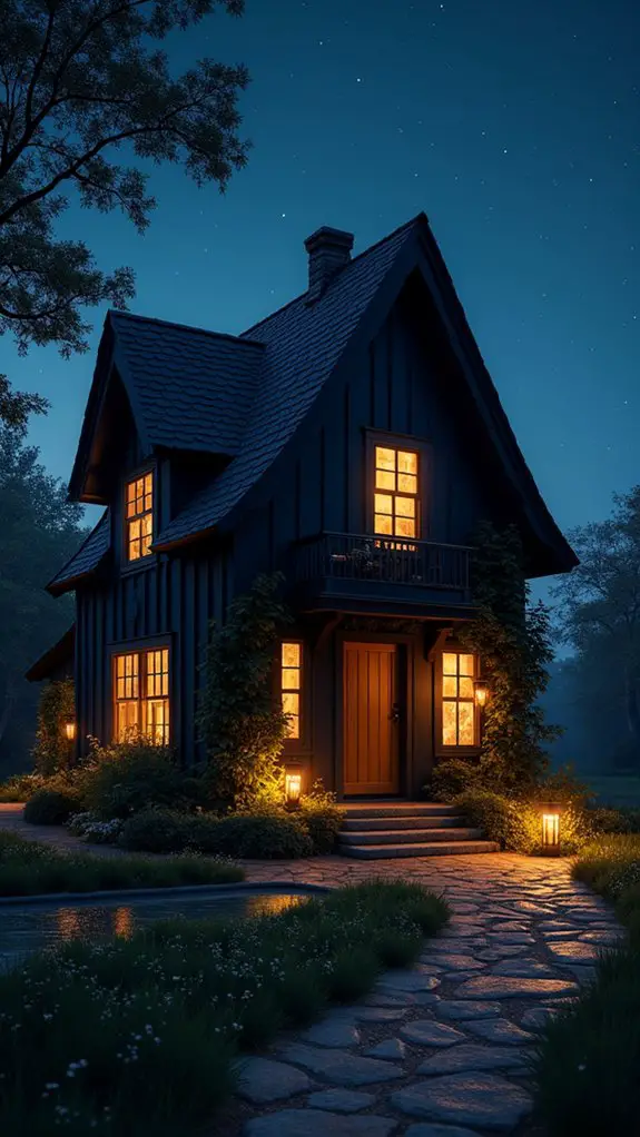 eco friendly solar lantern ambiance