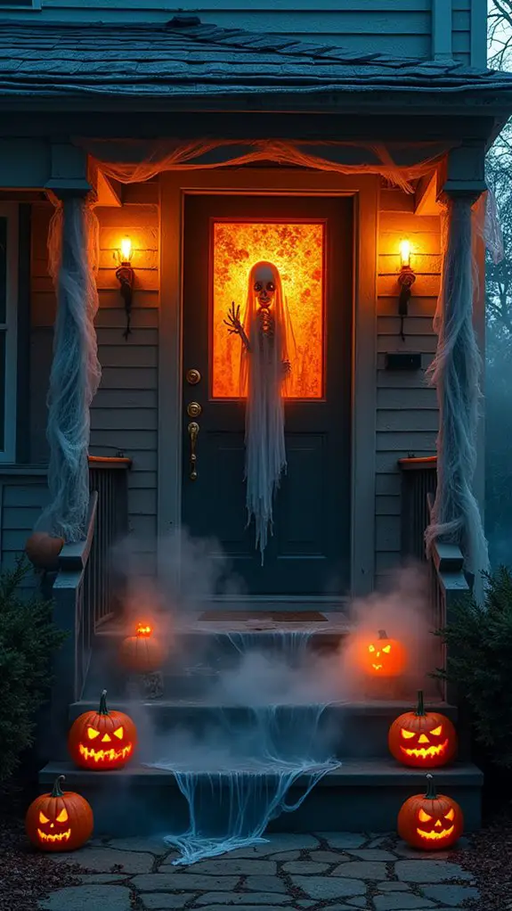 eerie fog enhances halloween ambiance