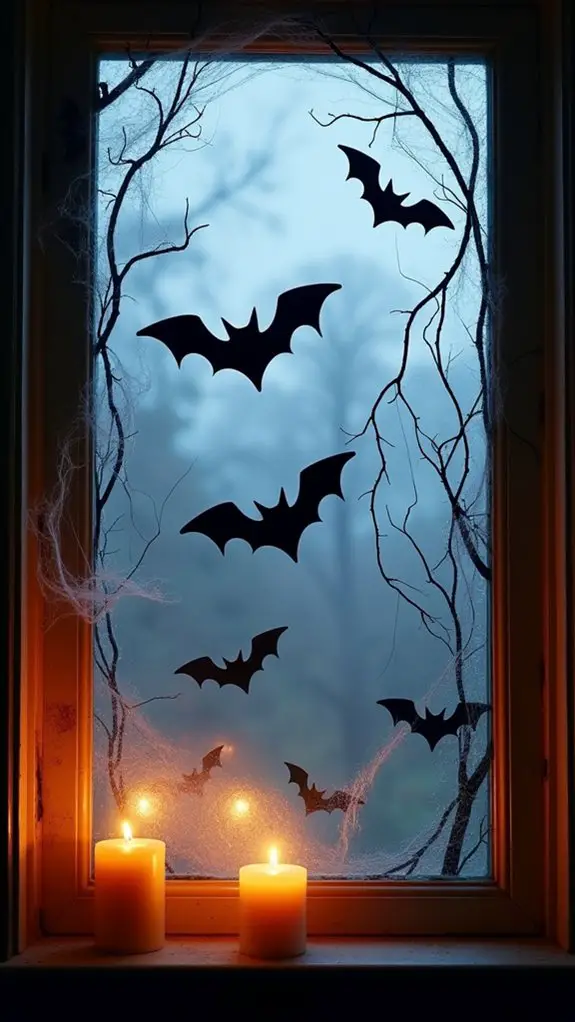 eerie fogged glass decoration