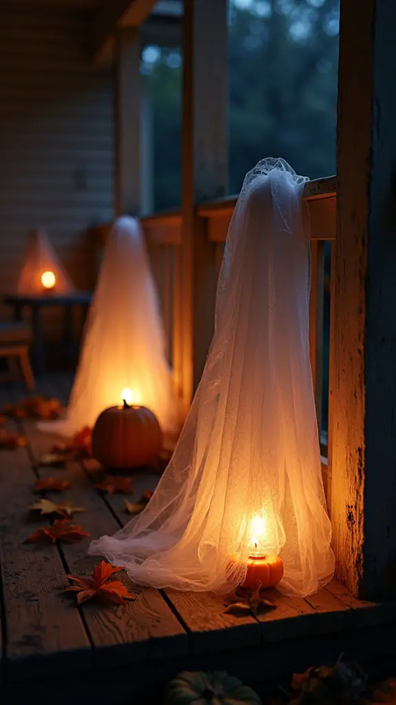 eerie glow ghostly lanterns