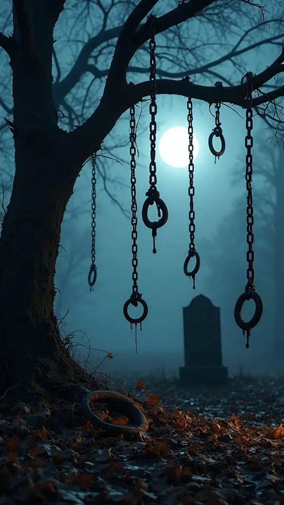 eerie halloween display accessories