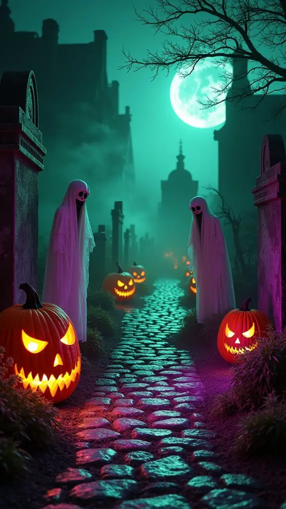 eerie halloween lighting effects