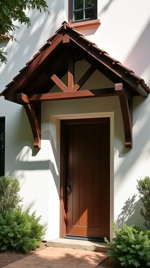 elegant architectural charm enhanced