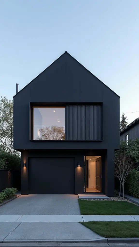 elegant black and grey