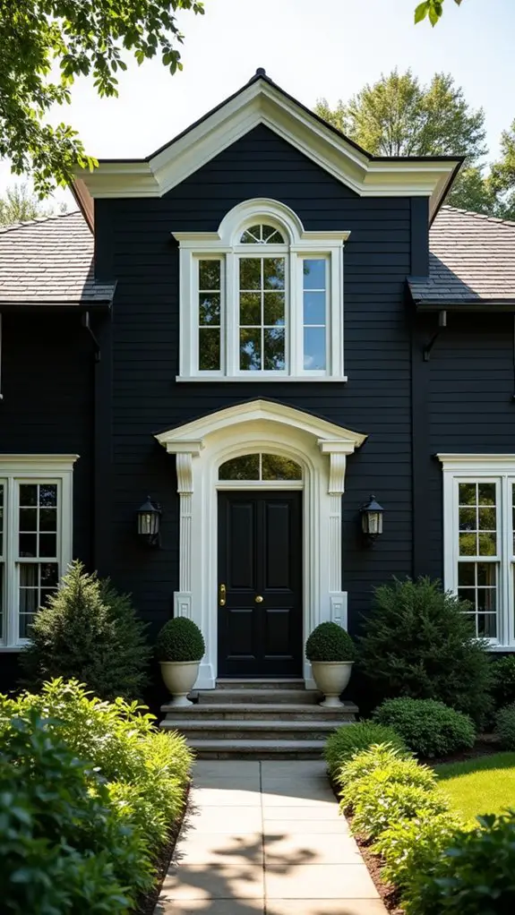 elegant black and white