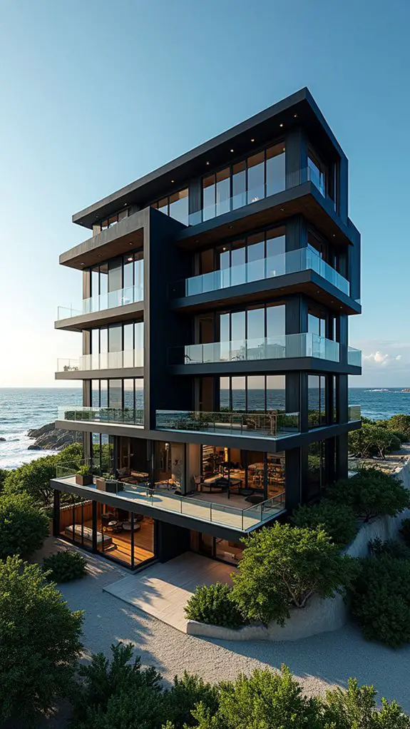 elegant coastal living retreat