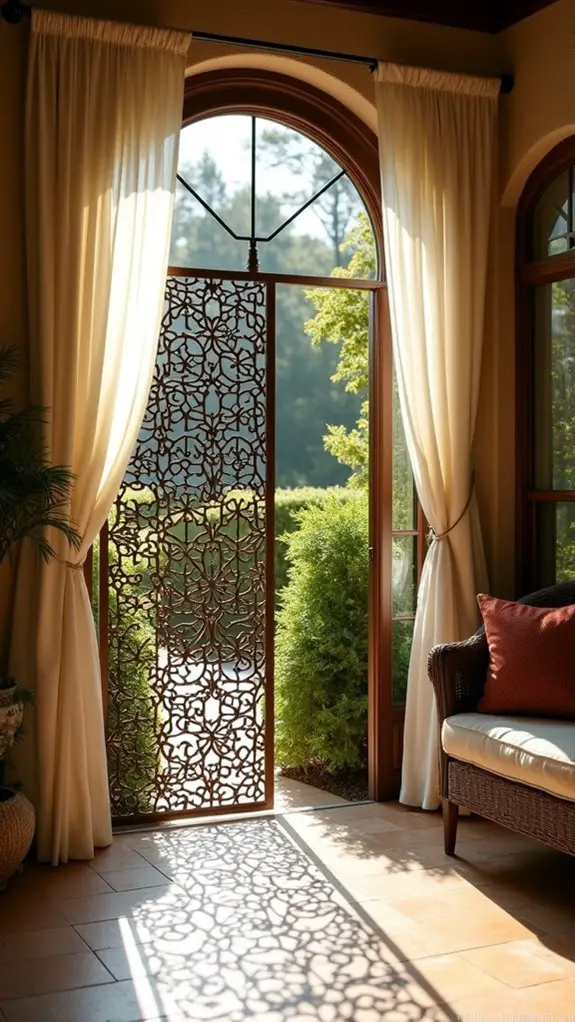 elegant decorative privacy screens