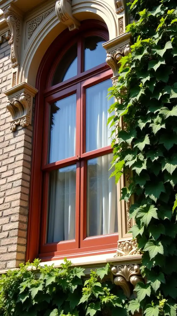elegant decorative window brackets