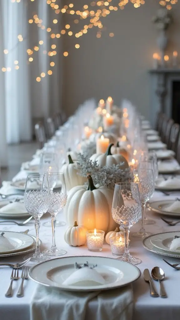 elegant ghostly gathering decor