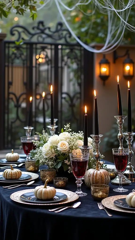 elegant gourmet treat stations