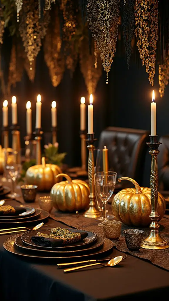 elegant halloween decor banners