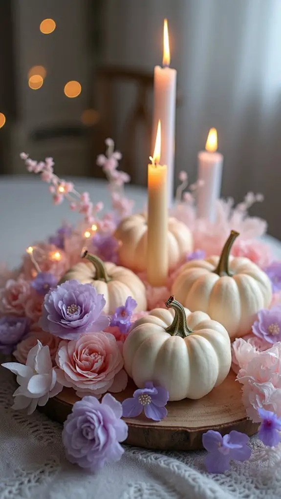 elegant halloween floral arrangements