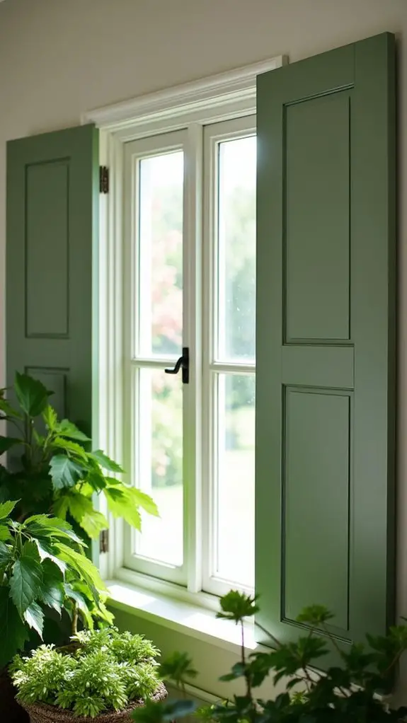elegant minimalist shutter design