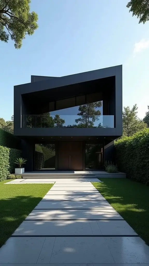 elegant modern black minimalism