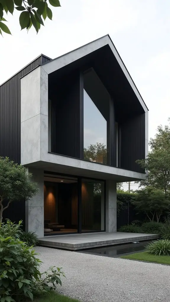 elegant monochromatic design contrast