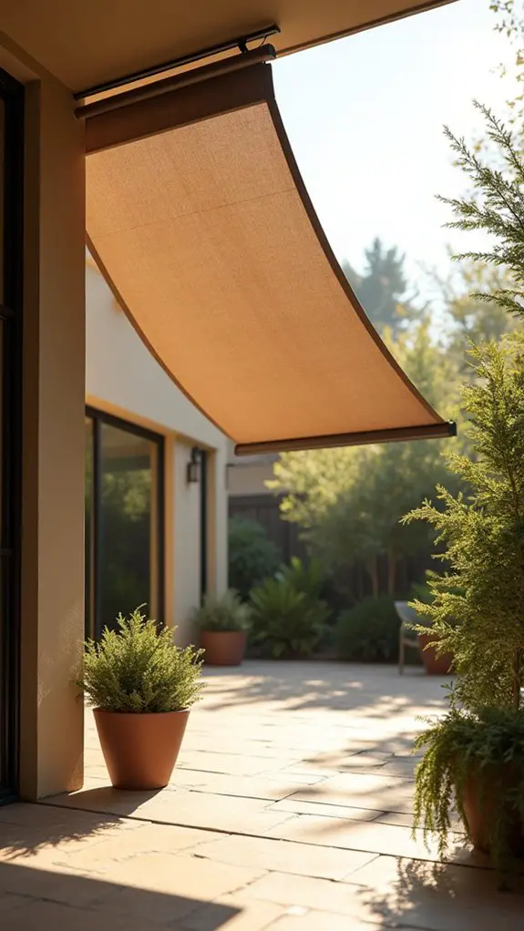 elegant outdoor privacy solution
