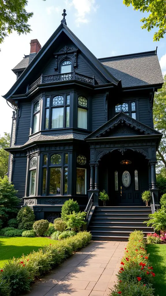 elegant victorian black charm