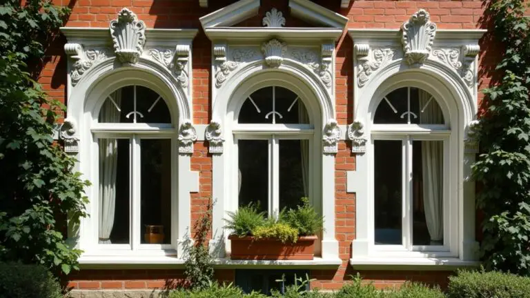 elegant window pediment designs