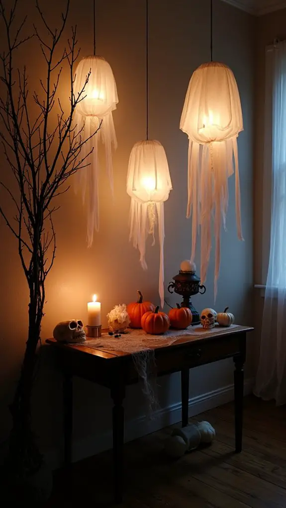 enchanting ghostly lantern decor