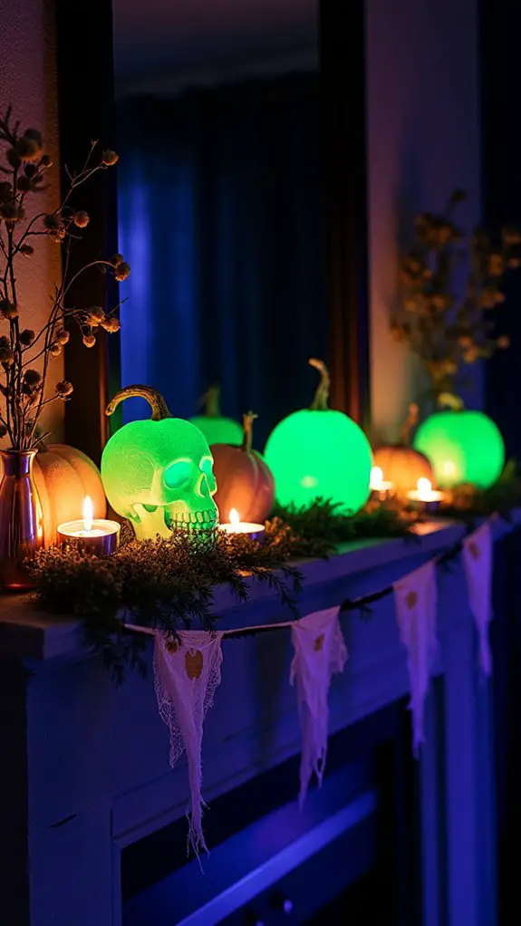 enchanting glow in the dark decor