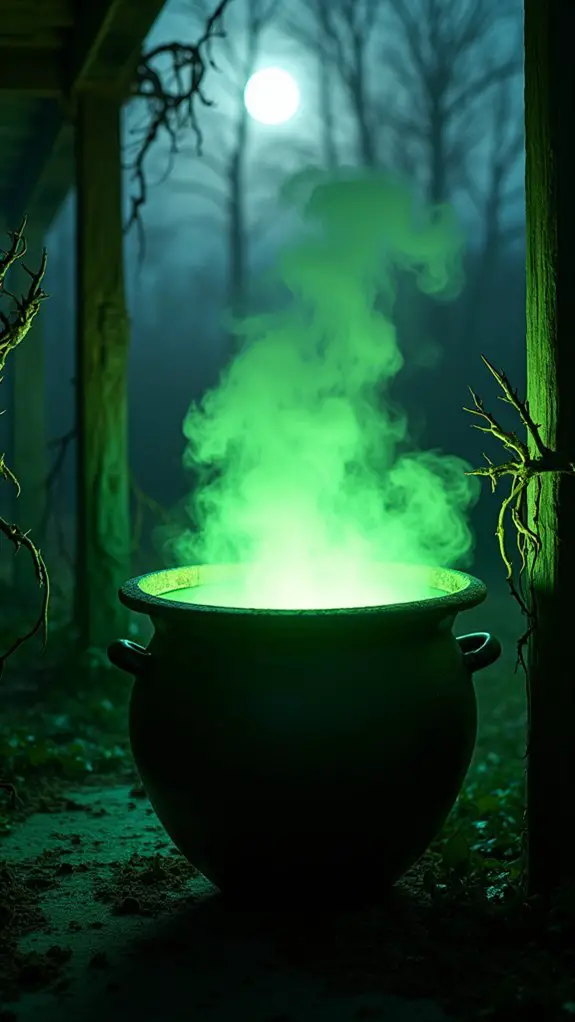 enchanting halloween display centerpiece