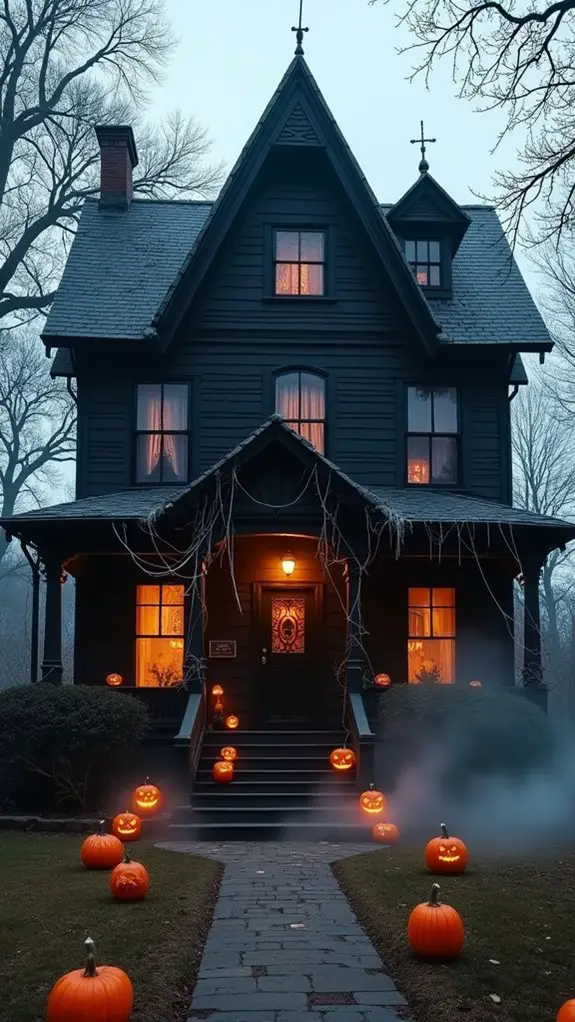 enchanting halloween fog atmosphere