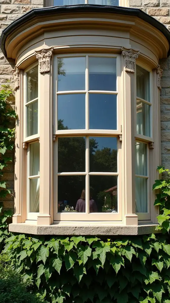 enchanting multi pane bay windows