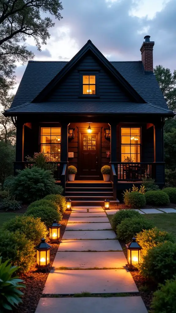 enchanting outdoor lighting ambiance