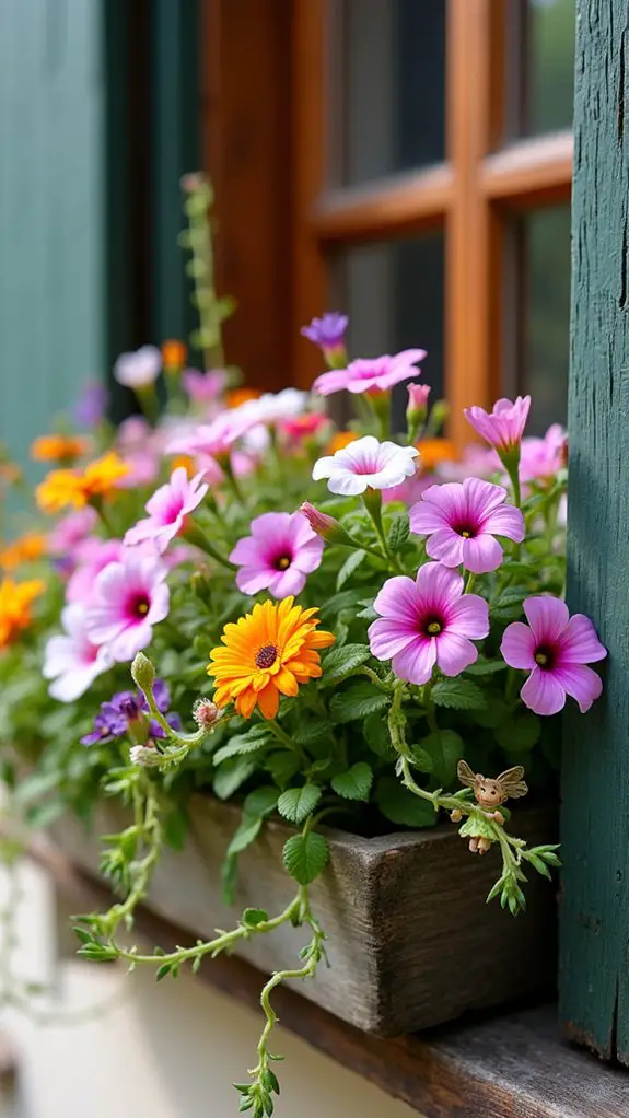 enchanting whimsical flower boxes