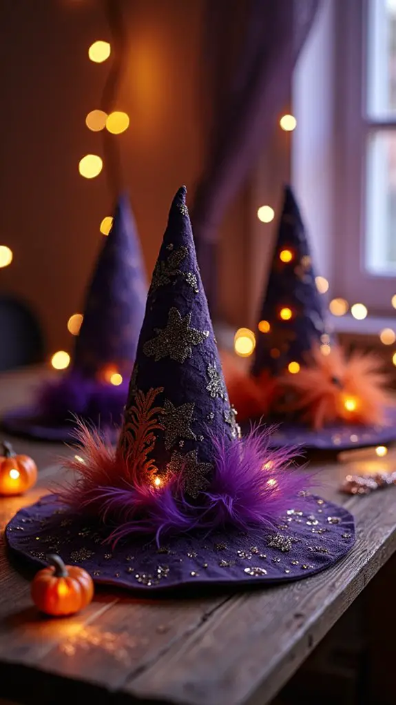 enchanting witch hat decor