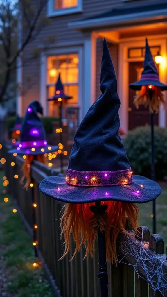 enchanting witch hat decor