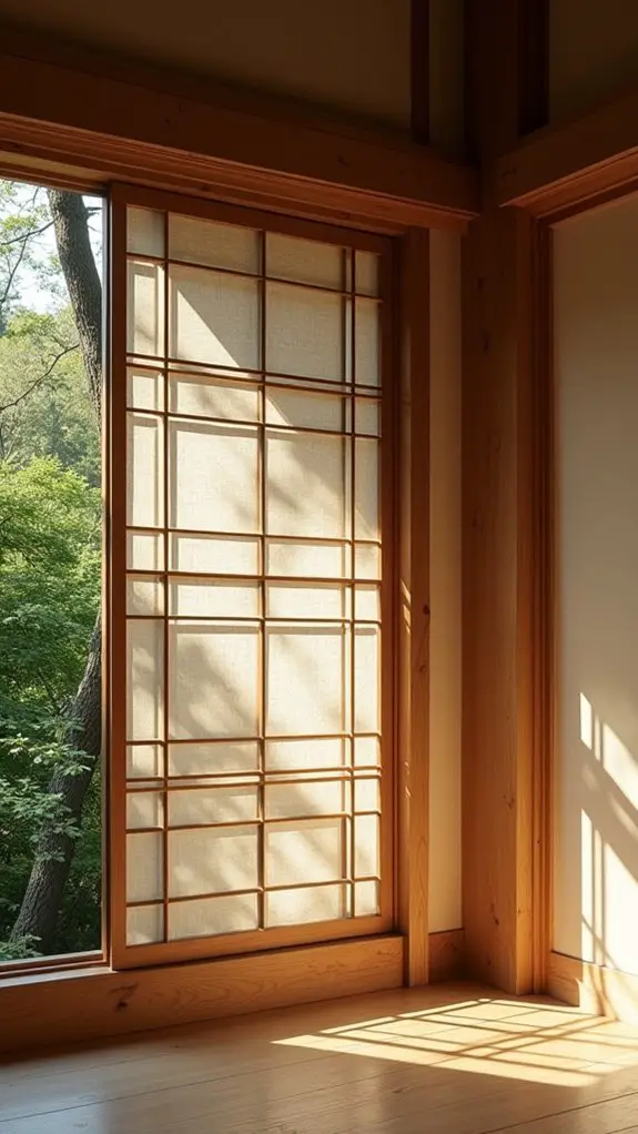 enchanting wooden frame windows