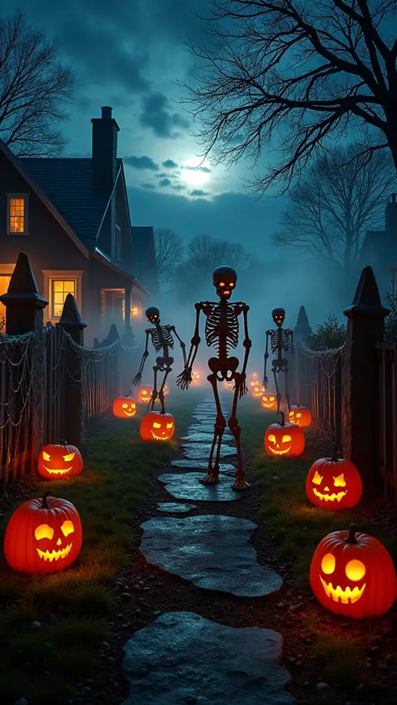 engaging halloween interactive decorations