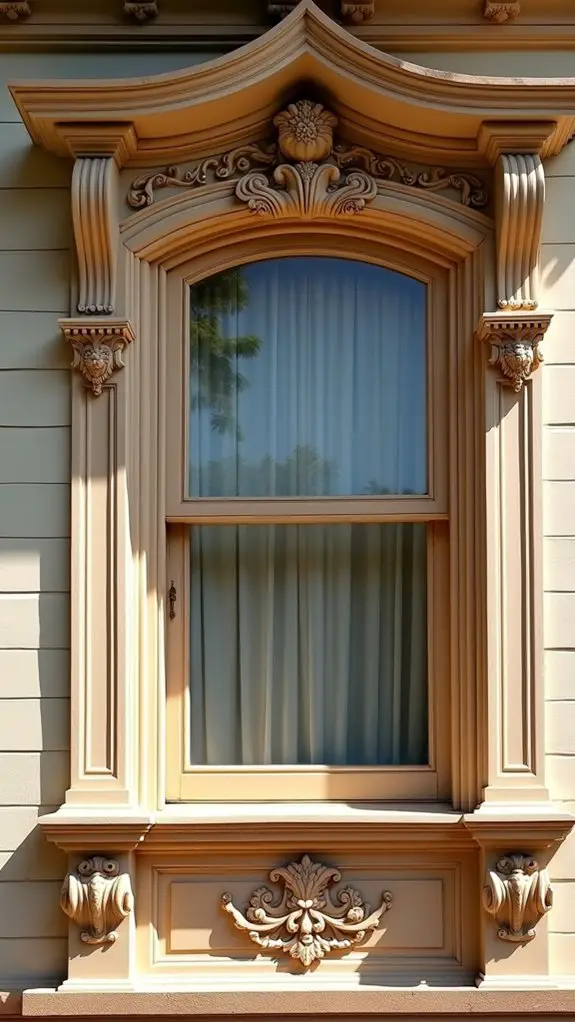 engraved wood victorian artistry